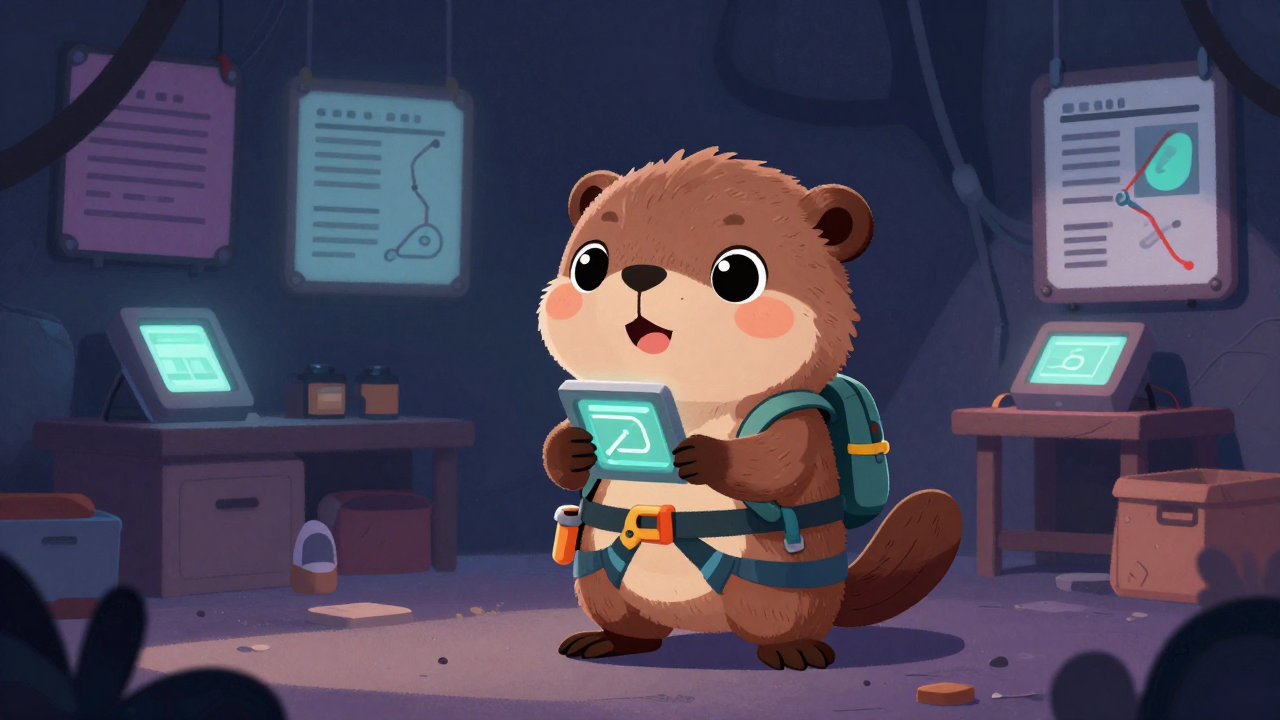 등산강사 직업 종사자가 업무를 수행하는 모습