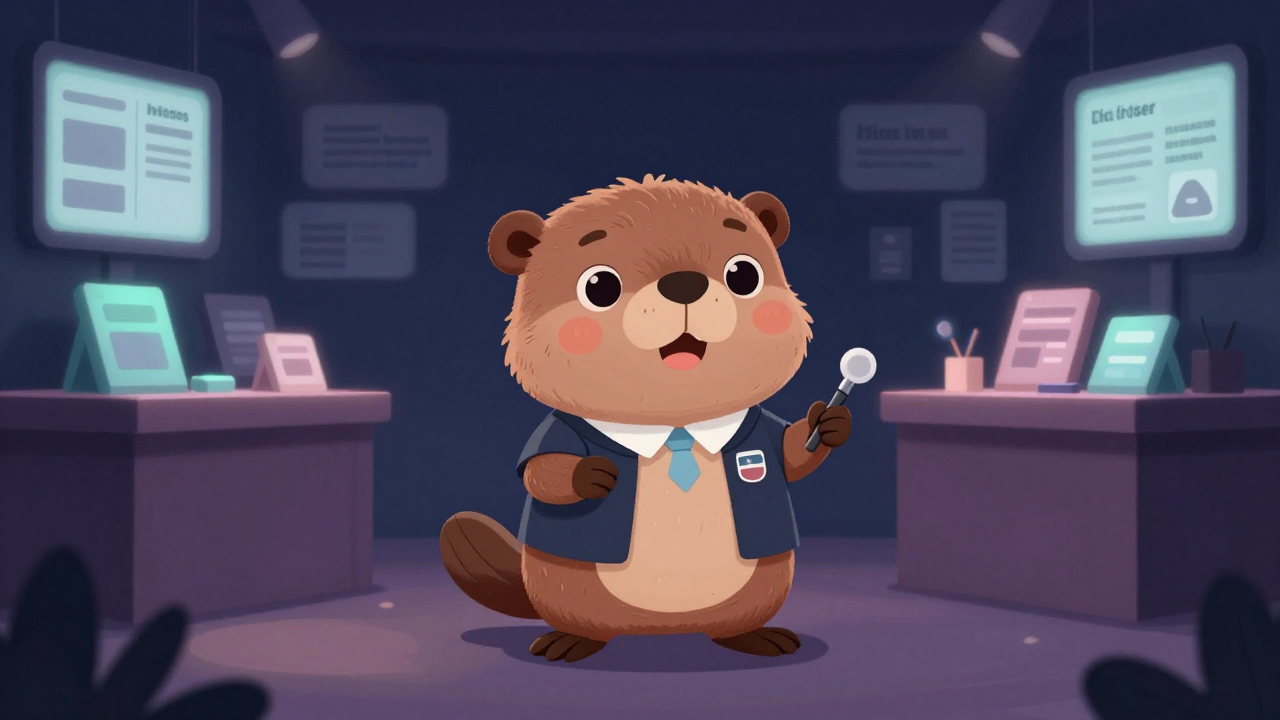 디자인영업원 직업 종사자가 업무를 수행하는 모습