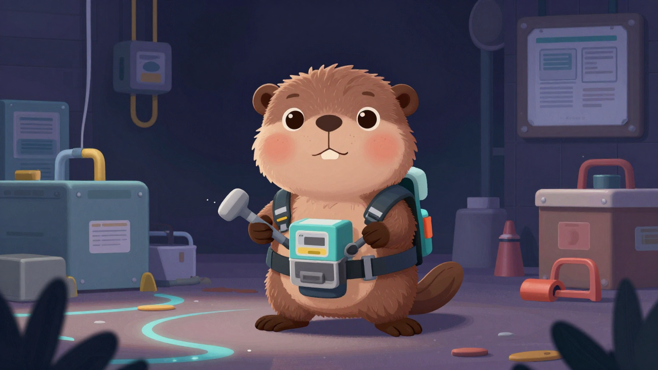 랩운반원 직업 종사자가 업무를 수행하는 모습