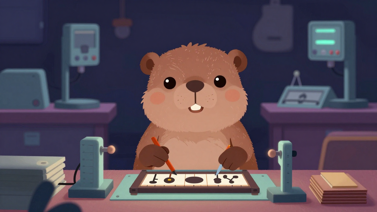 랩포머틀보기원 직업 종사자가 업무를 수행하는 모습