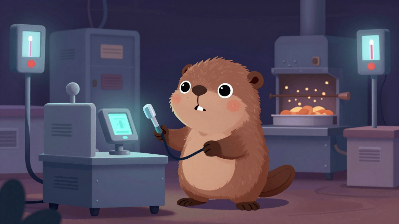 로스터조작원 직업 종사자가 업무를 수행하는 모습