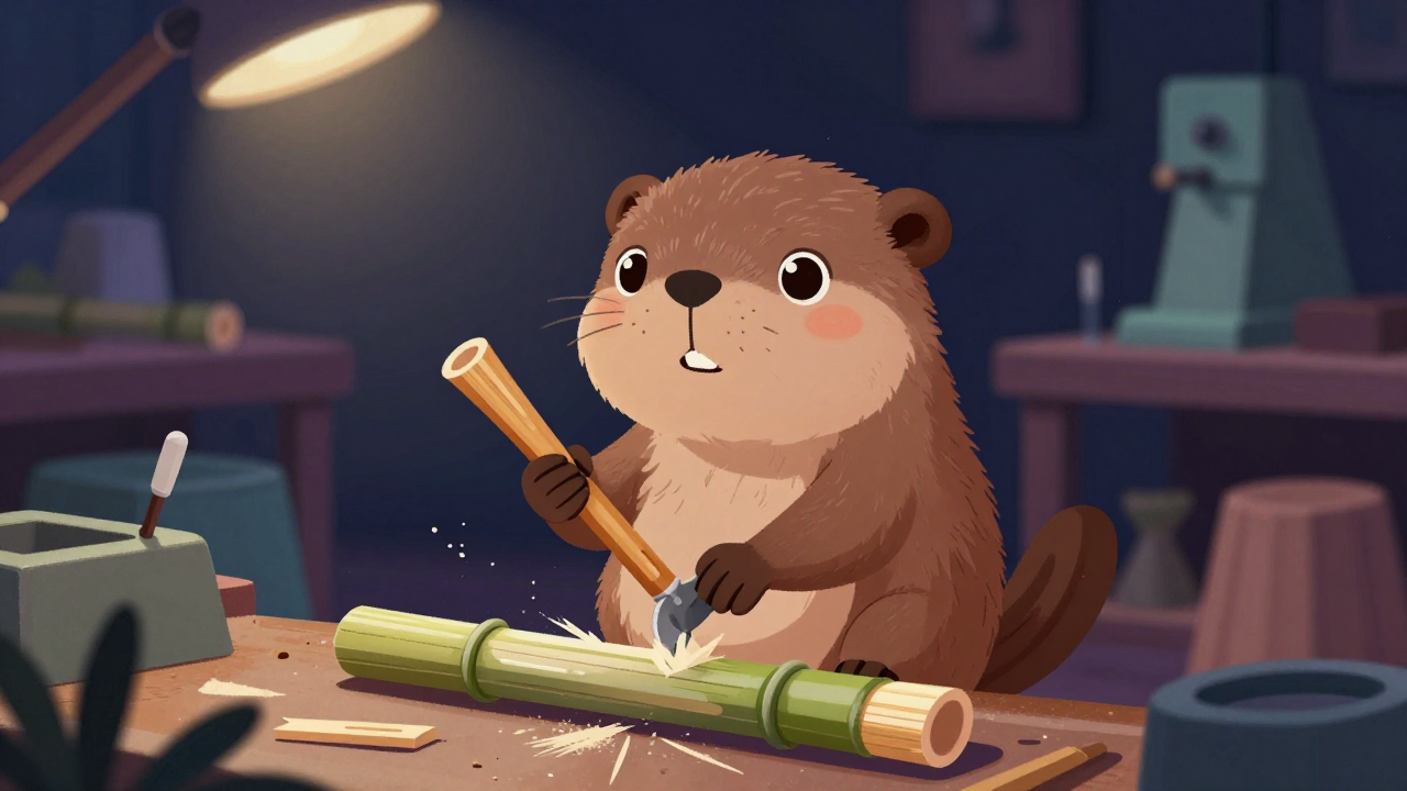 리드절삭원 직업 종사자가 업무를 수행하는 모습