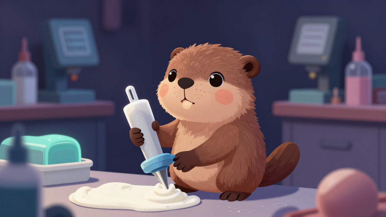 마광원 직업 종사자가 업무를 수행하는 모습