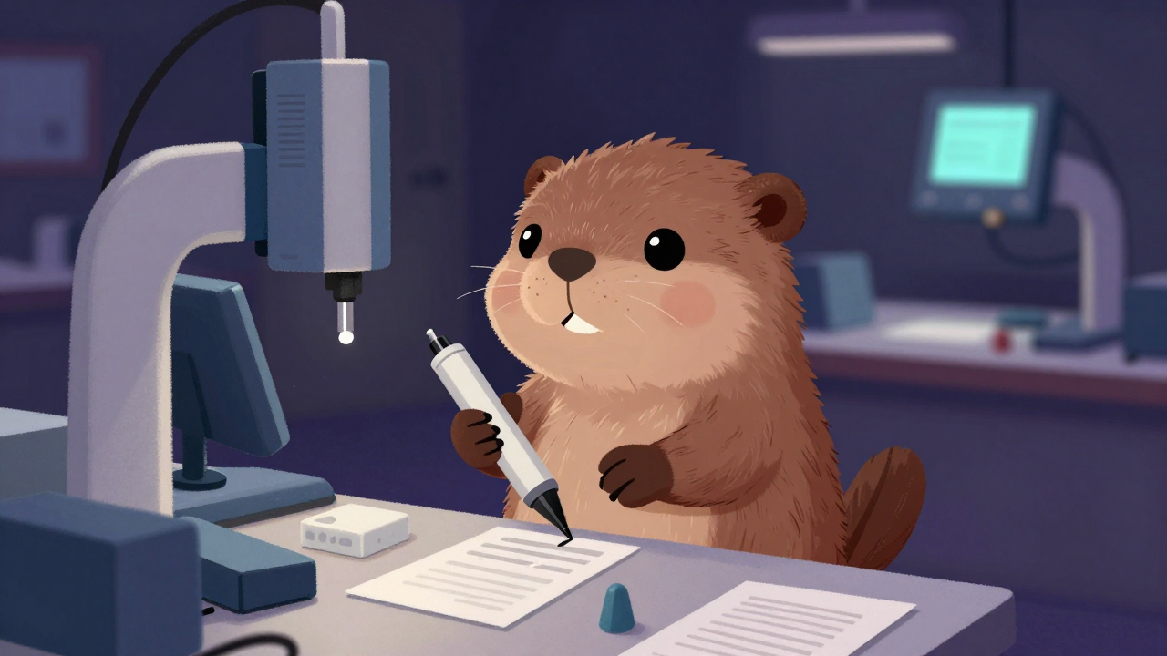 마킹원 직업 종사자가 업무를 수행하는 모습