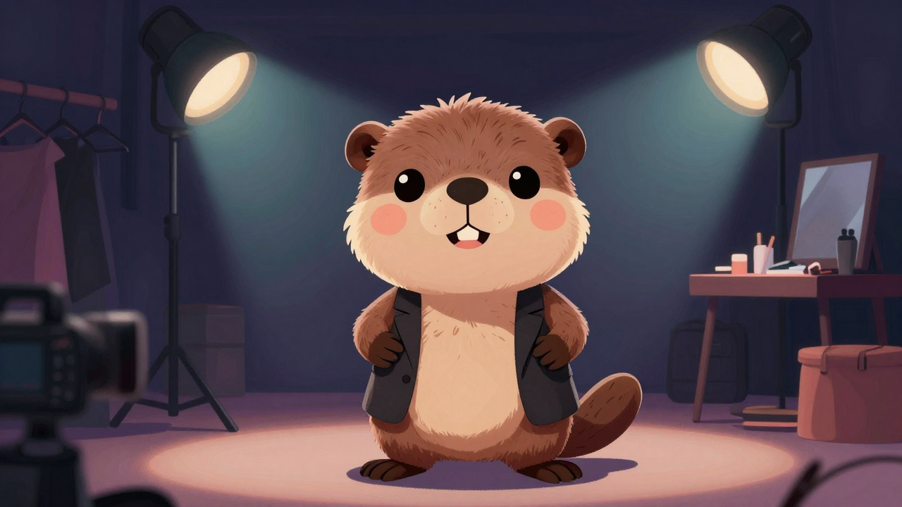 모델 직업 종사자가 업무를 수행하는 모습