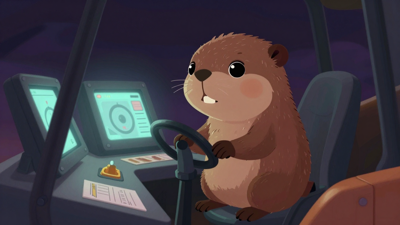 모터그레이더조종사