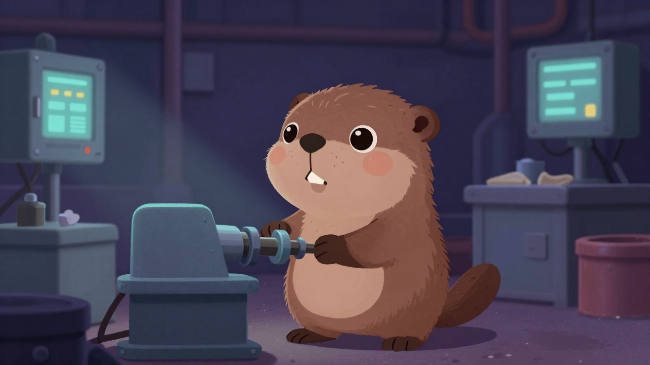 모터사이클조립반장 직업 종사자가 업무를 수행하는 모습