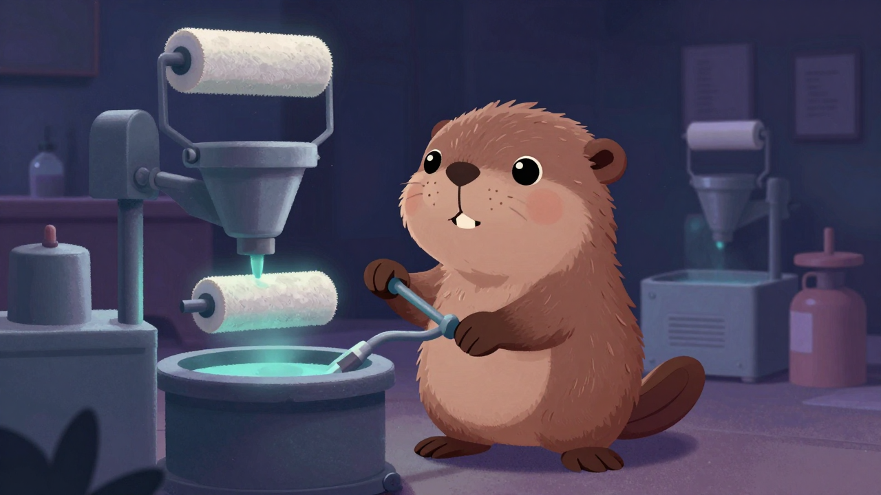 물감롤링기조작원