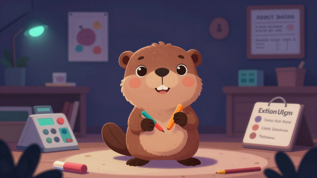 미술치료사 직업 종사자가 업무를 수행하는 모습