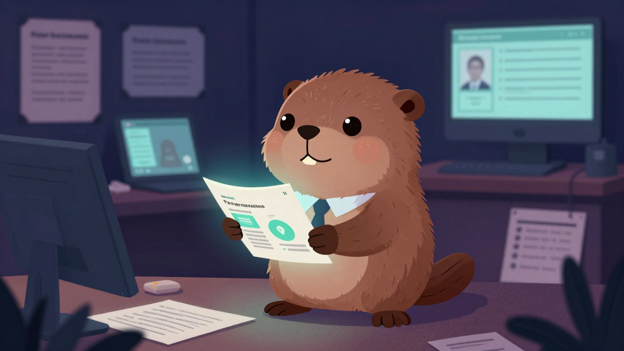 미술품감정사 직업 종사자가 업무를 수행하는 모습