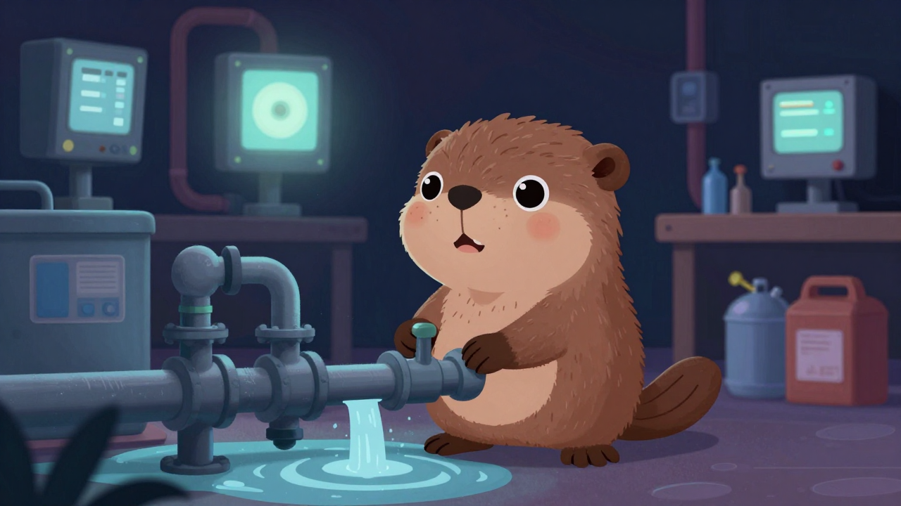 박막트랜지스터액정주입원 직업 종사자가 업무를 수행하는 모습