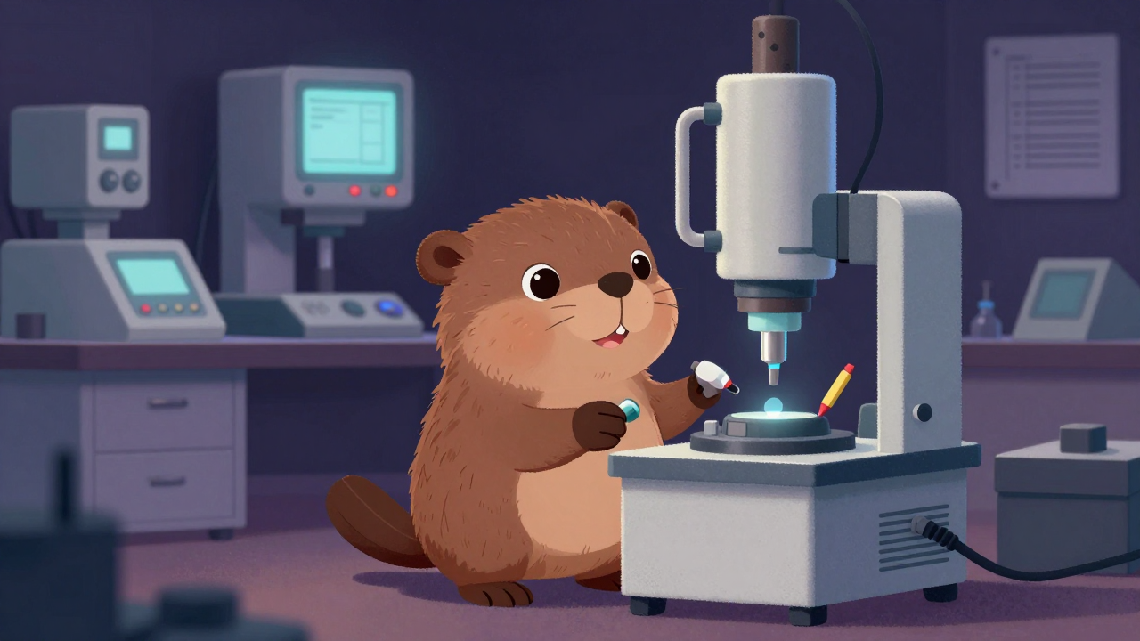 반도체계측검사장비공정연구원 직업 종사자가 업무를 수행하는 모습