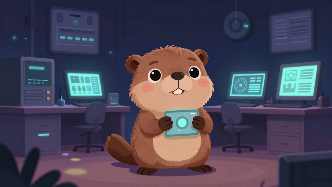 방송기술연구원 직업 종사자가 업무를 수행하는 모습