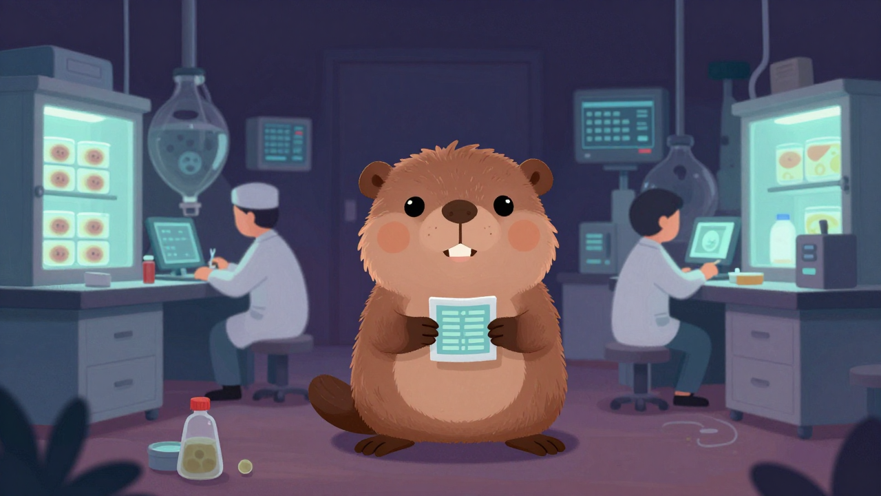 배양반장 직업 종사자가 업무를 수행하는 모습