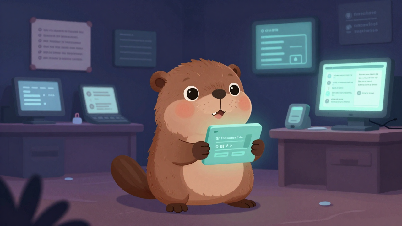 번역가(일반) 직업 종사자가 업무를 수행하는 모습