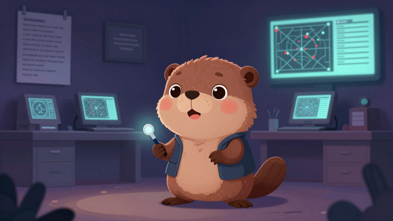 범죄심리분석관 직업 종사자가 업무를 수행하는 모습