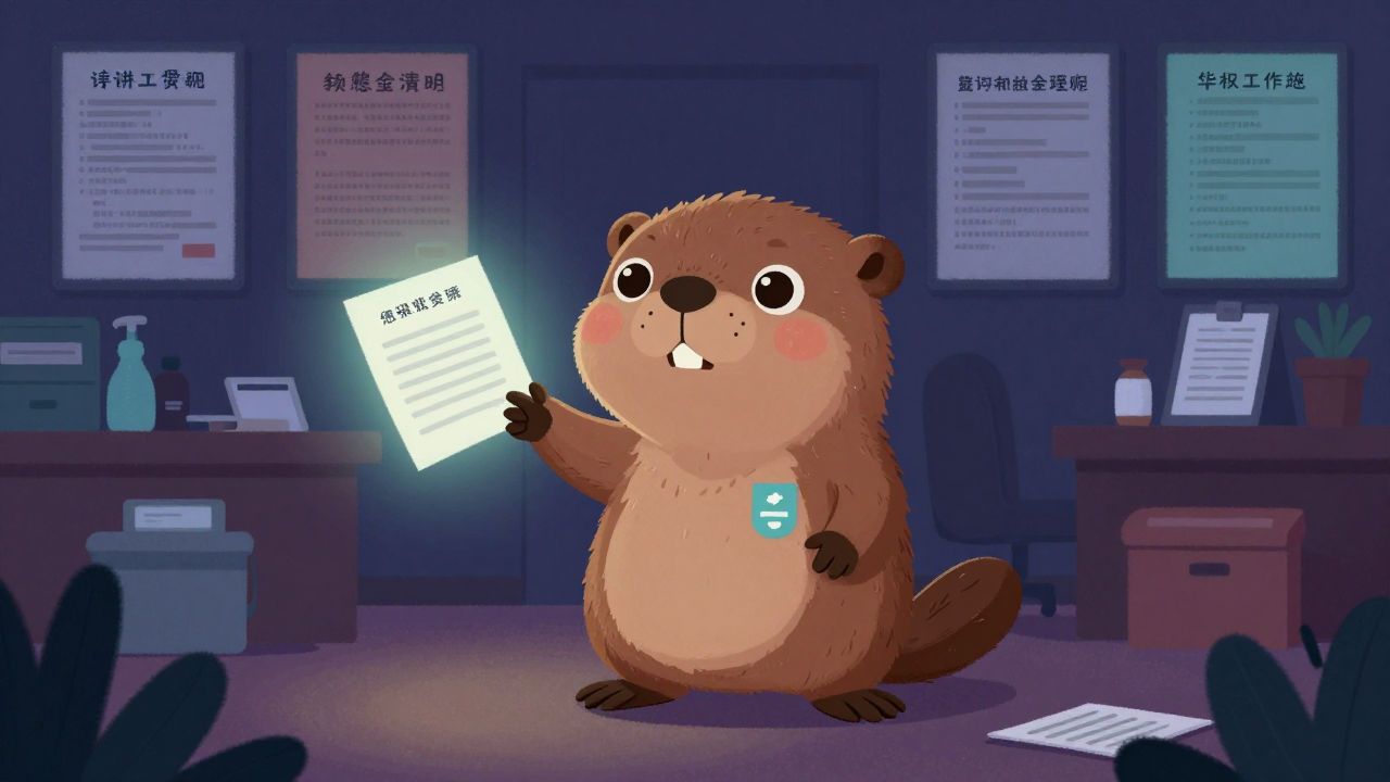 보건소장 직업 종사자가 업무를 수행하는 모습