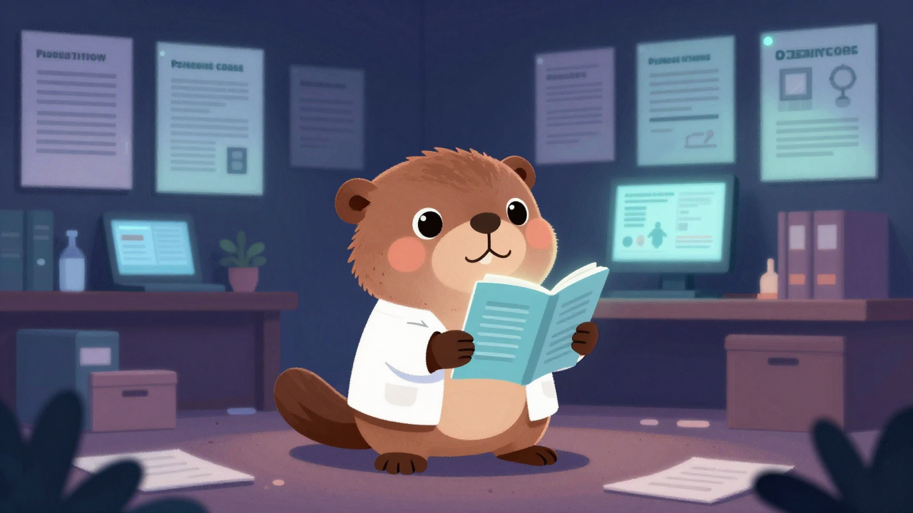 보건정책연구원 직업 종사자가 업무를 수행하는 모습