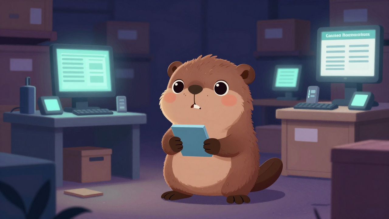 보세사 직업 종사자가 업무를 수행하는 모습