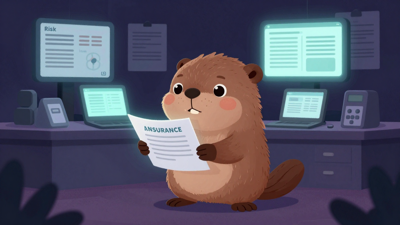 보험계약심사원 직업 종사자가 업무를 수행하는 모습