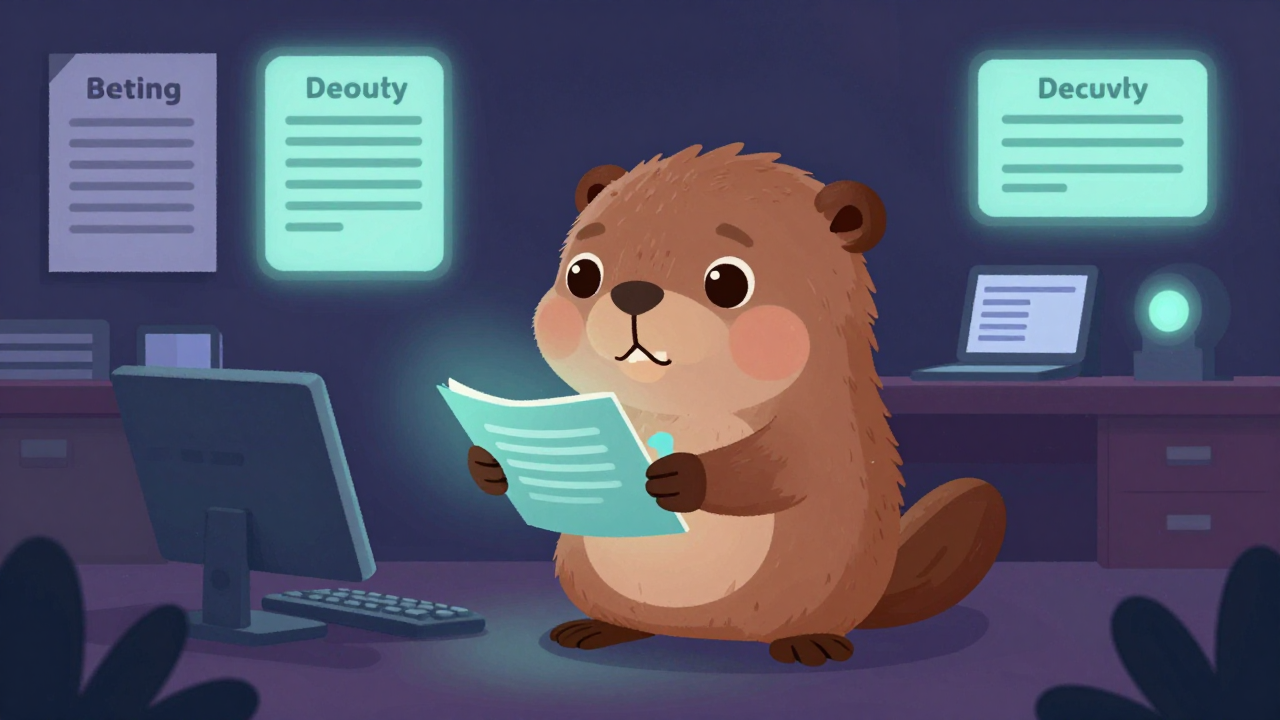 부도관리사무원 직업 종사자가 업무를 수행하는 모습