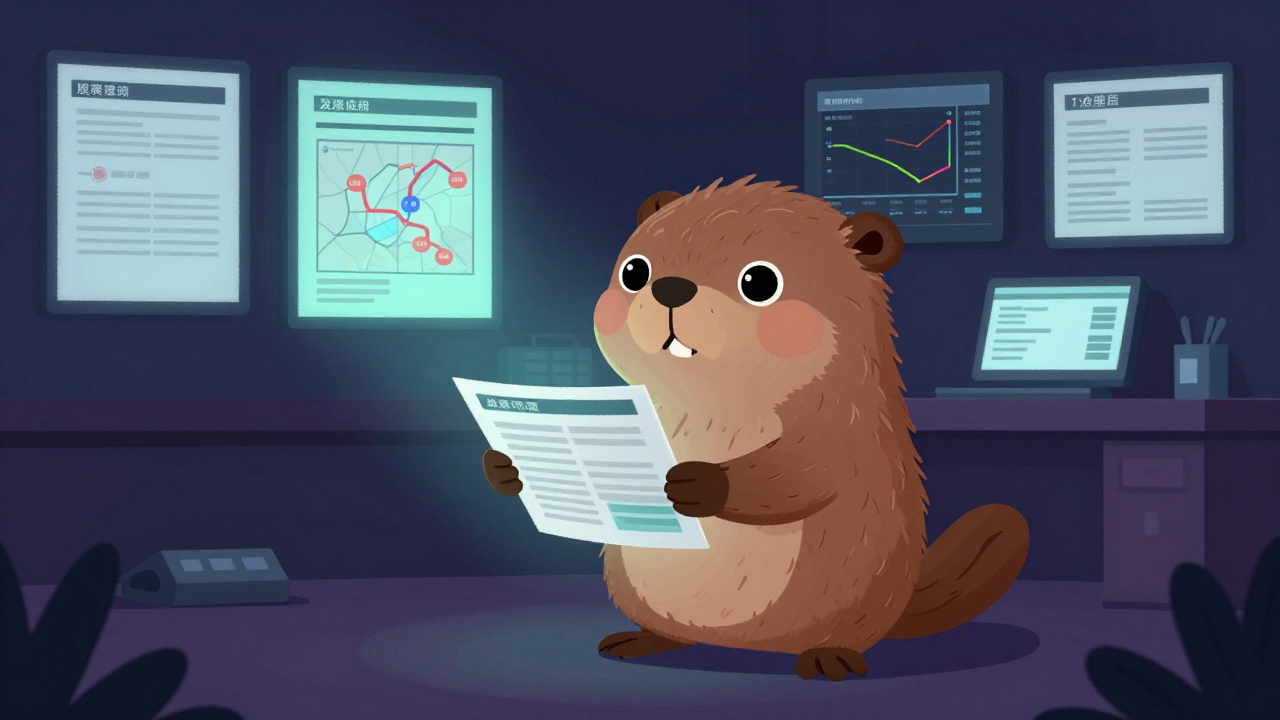 부동산정보분석사 직업 종사자가 업무를 수행하는 모습