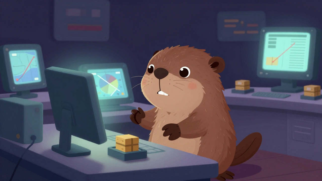 부선관리원 직업 종사자가 업무를 수행하는 모습