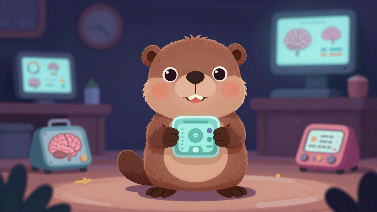 브레인트레이너 직업 종사자가 업무를 수행하는 모습