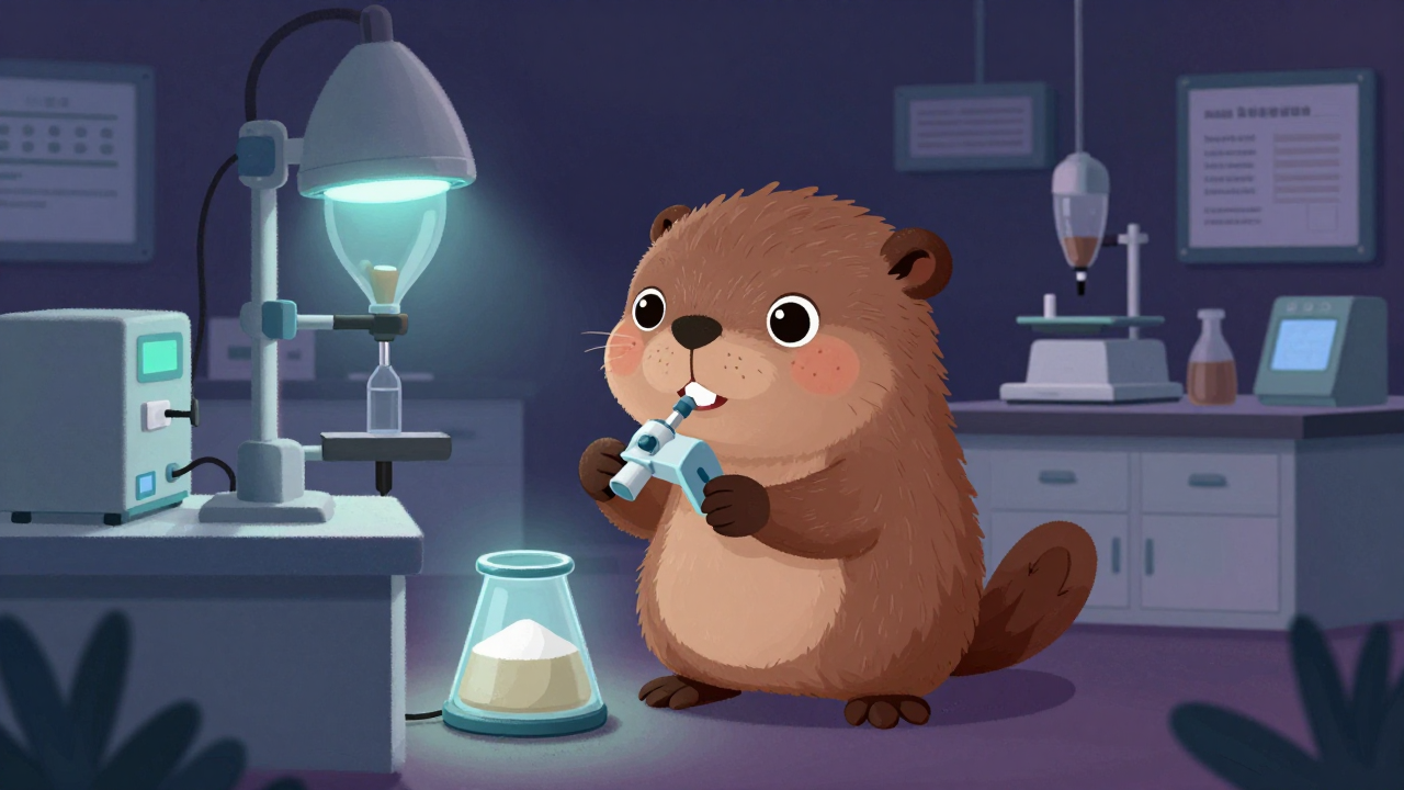 비료품질관리원 직업 종사자가 업무를 수행하는 모습