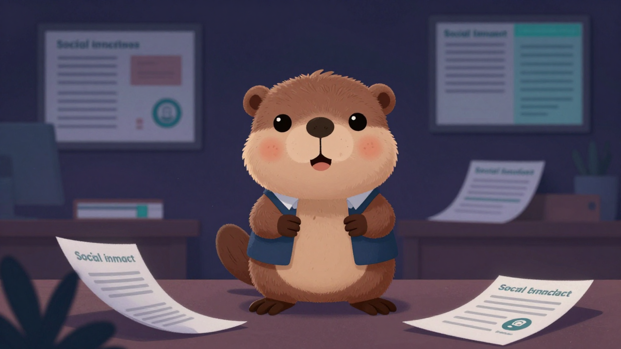 비영리단체임원 직업 종사자가 업무를 수행하는 모습