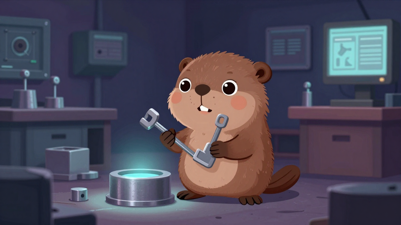 비철주조반장 직업 종사자가 업무를 수행하는 모습