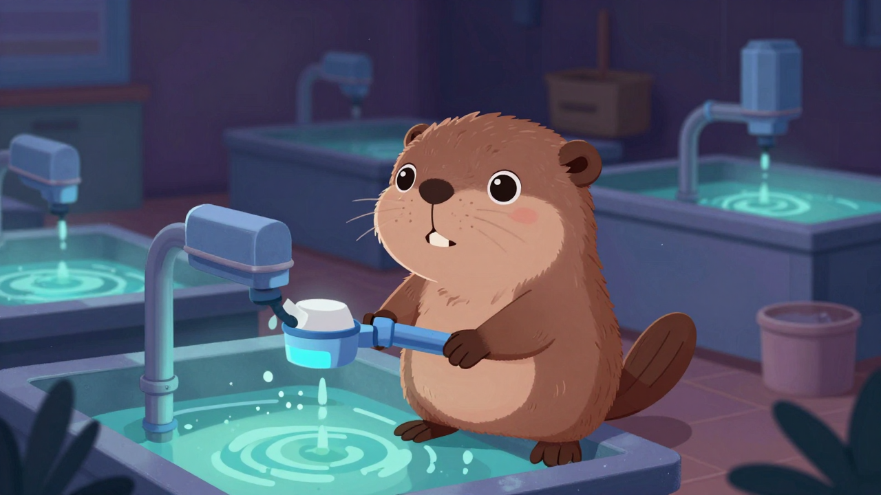 산세원 직업 종사자가 업무를 수행하는 모습