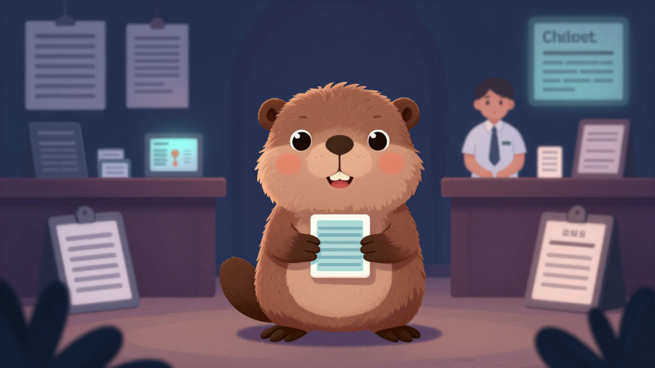 상조영업원 직업 종사자가 업무를 수행하는 모습