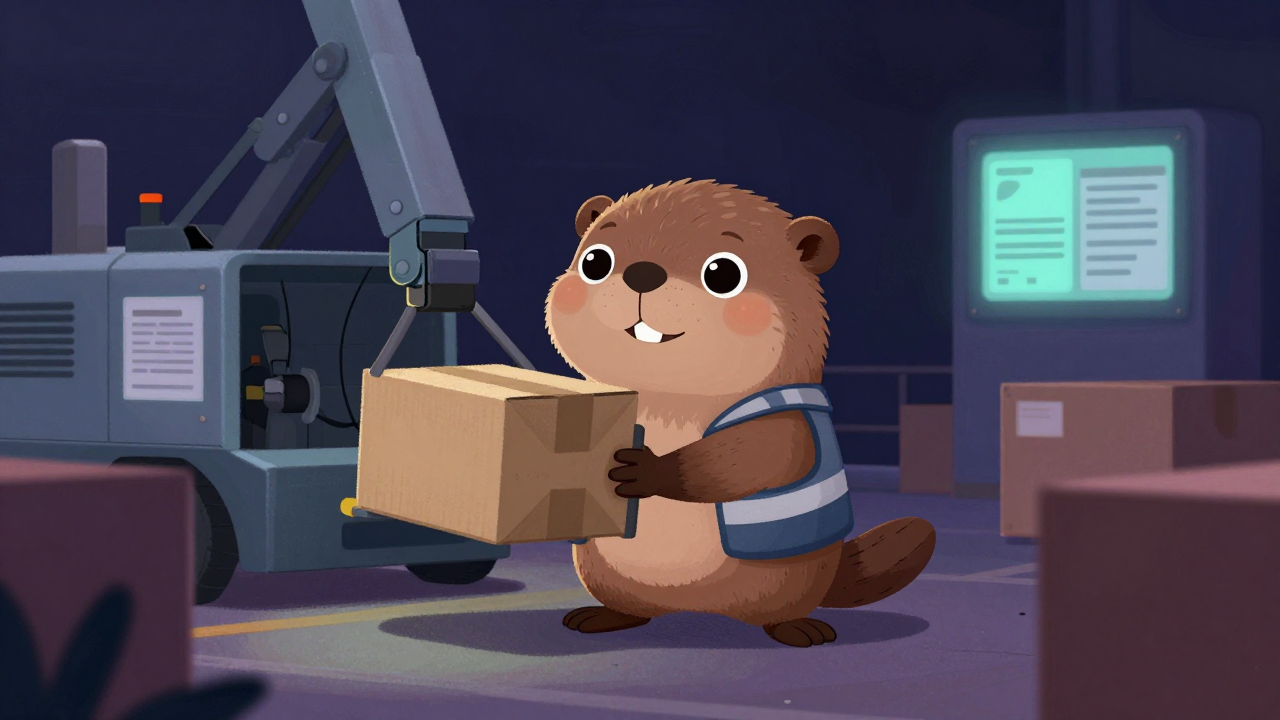 선거작업원 직업 종사자가 업무를 수행하는 모습