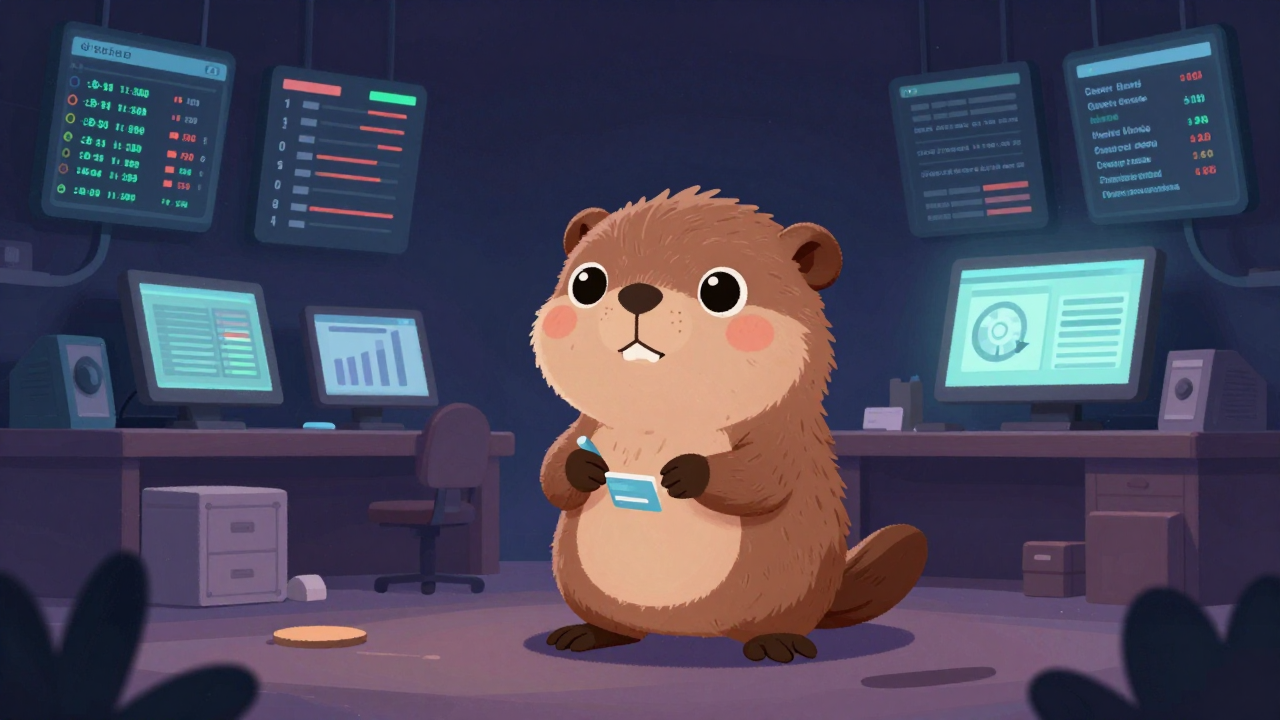 선물자산운용가 직업 종사자가 업무를 수행하는 모습