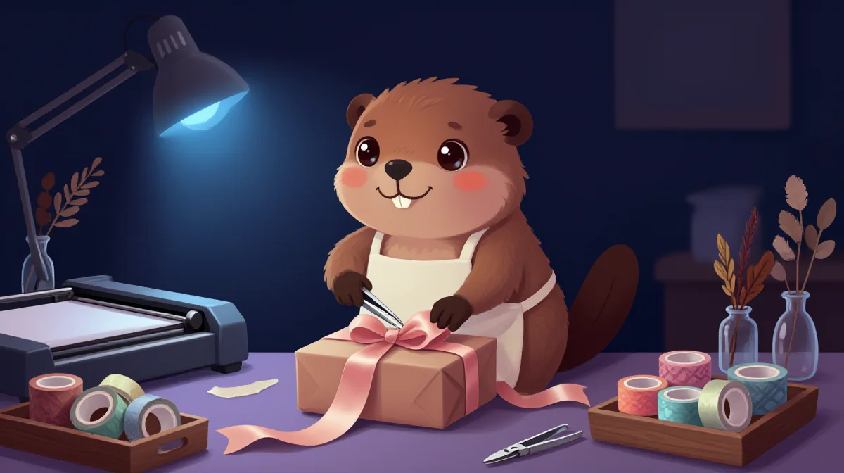 선물포장 디자이너