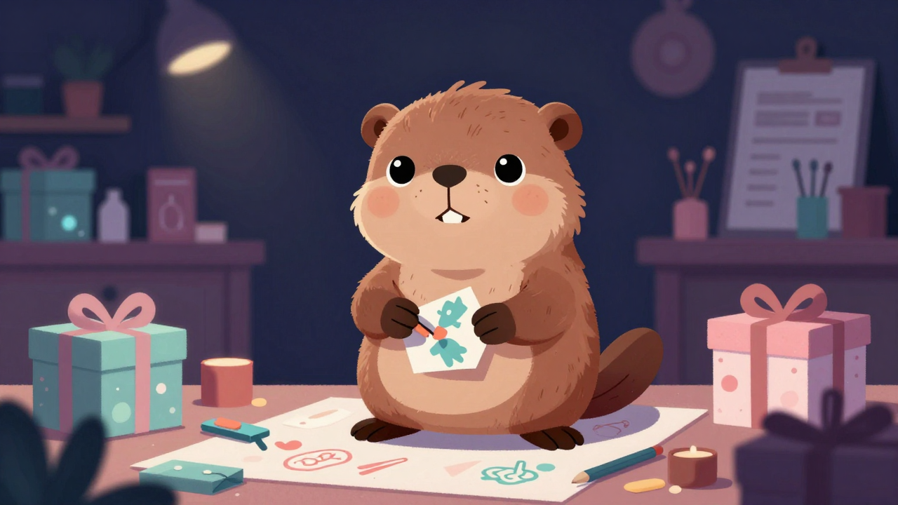 선물포장디자이너