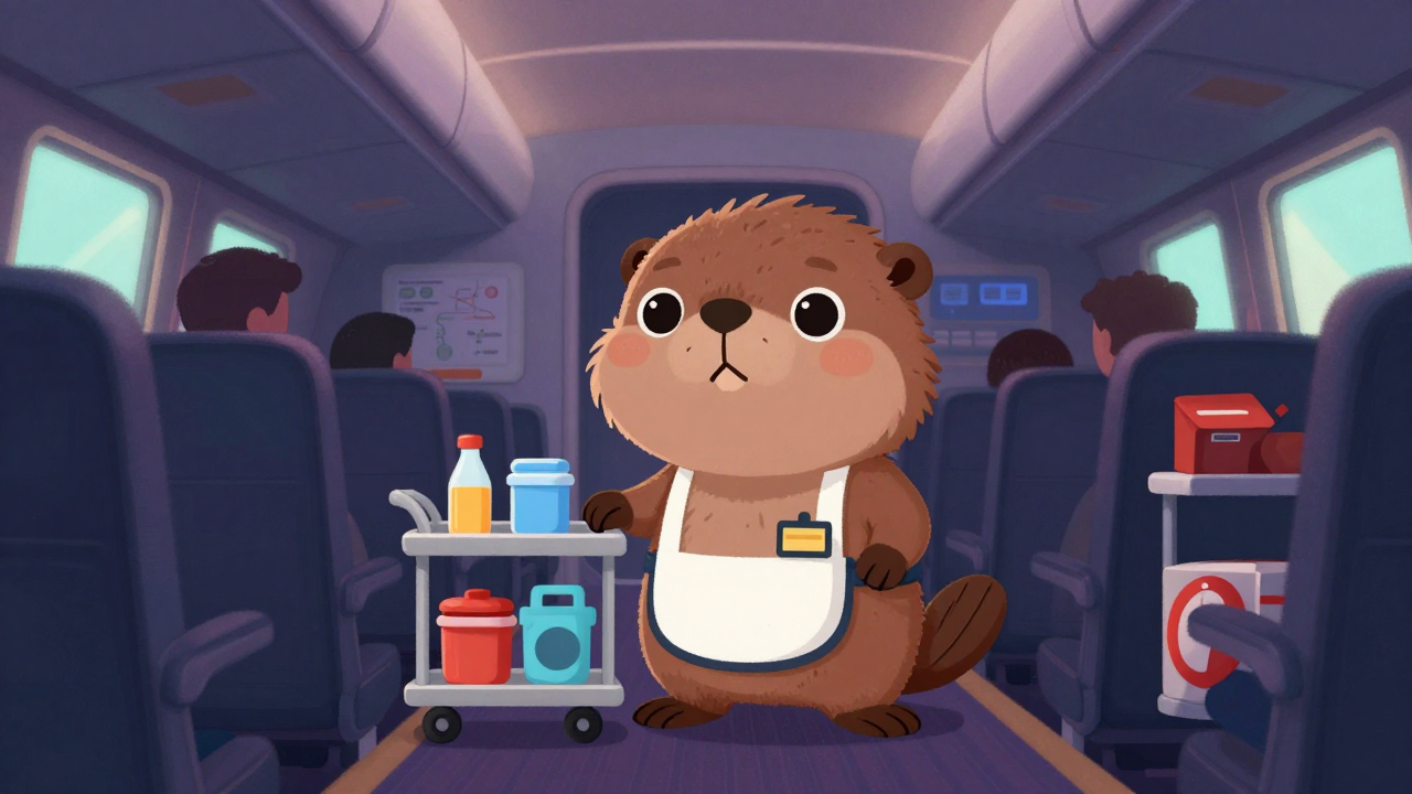 선박 및 열차객실승무원