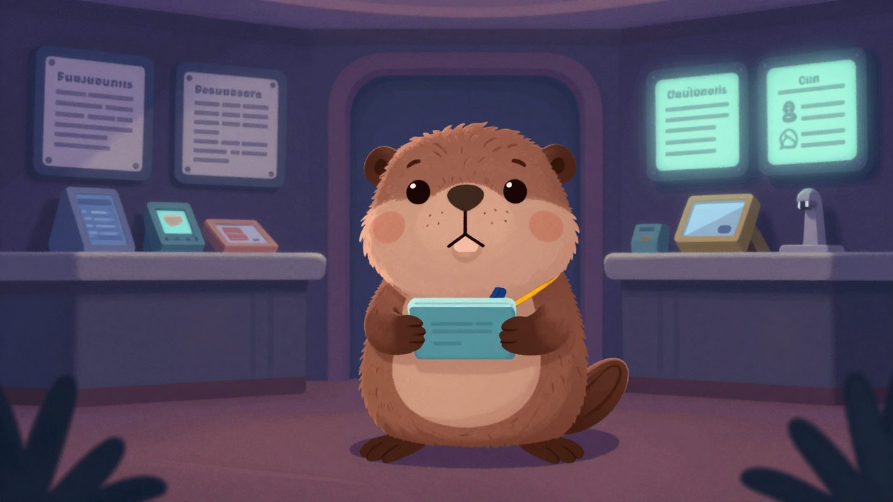 선박사무장 직업 종사자가 업무를 수행하는 모습