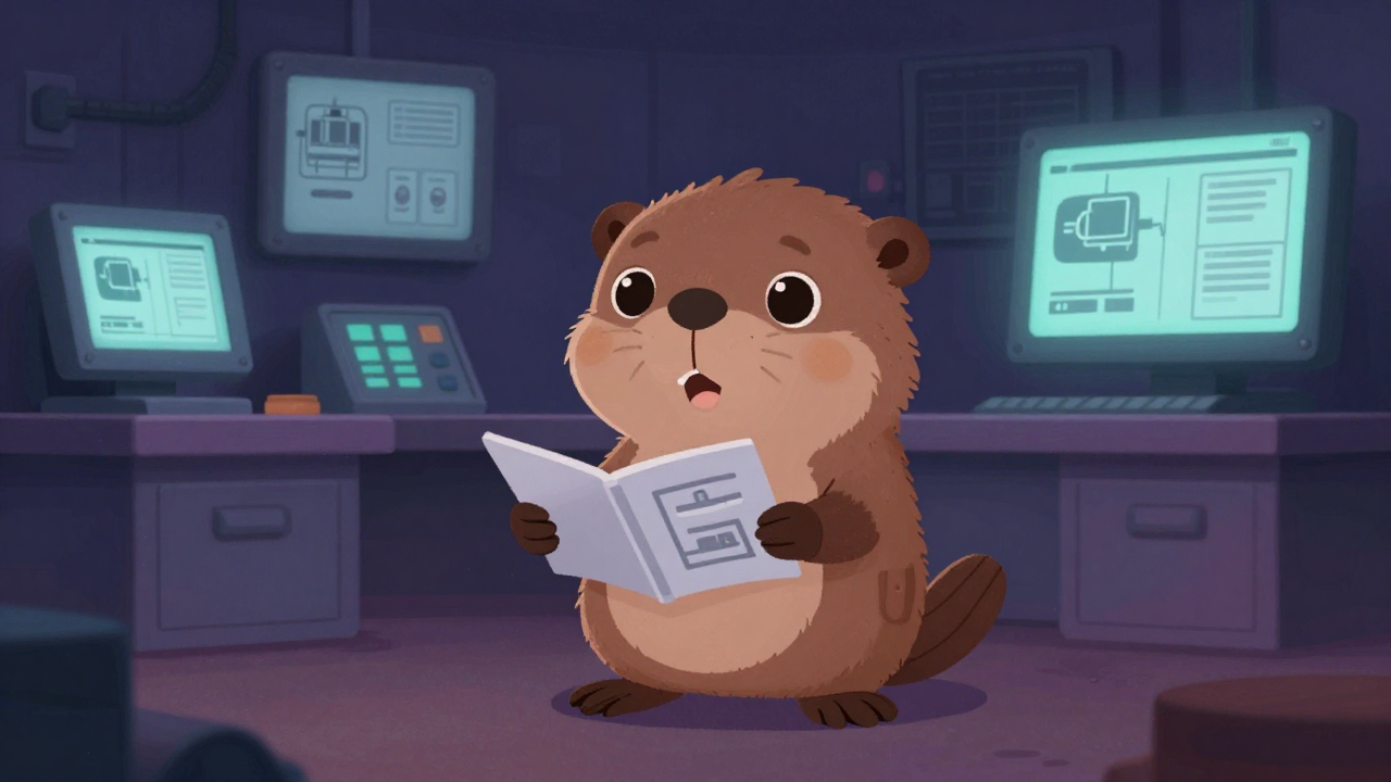 선박전기의장현장감독자 직업 종사자가 업무를 수행하는 모습