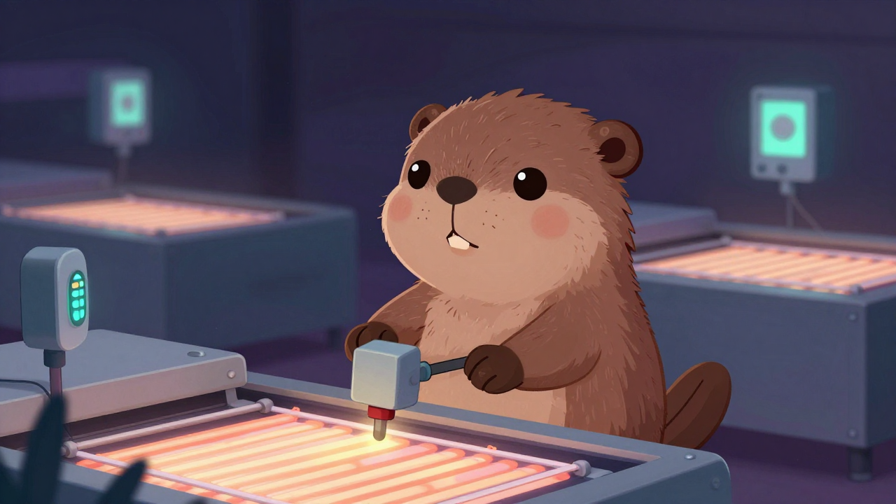 선상가열원 직업 종사자가 업무를 수행하는 모습