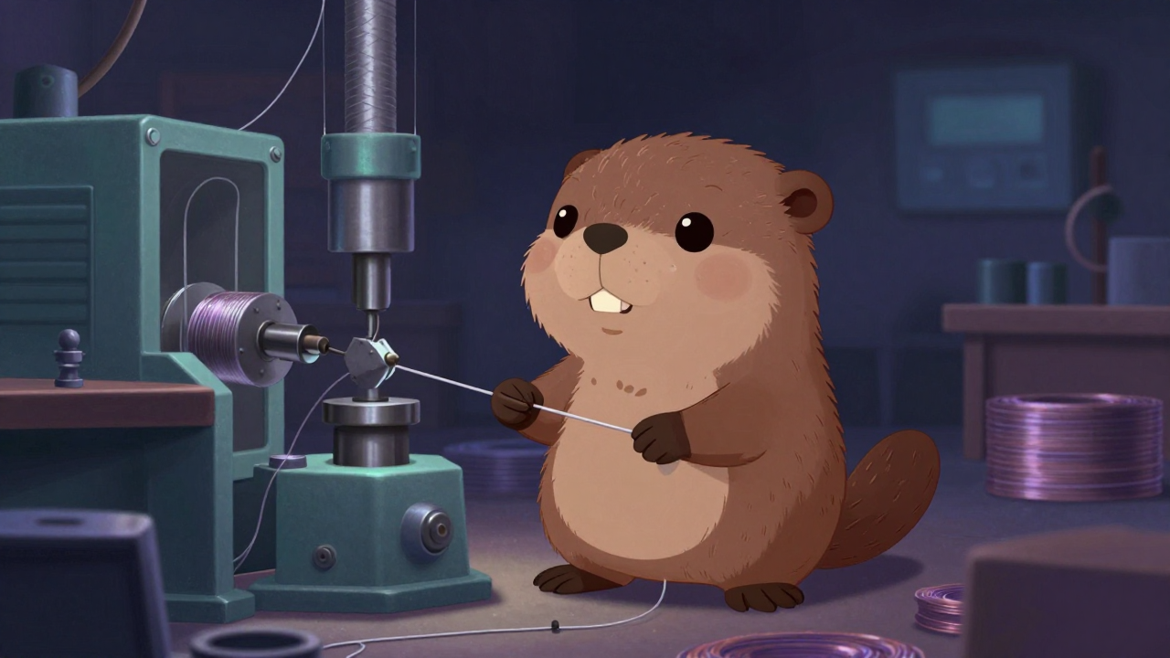 선재생산원 직업 종사자가 업무를 수행하는 모습