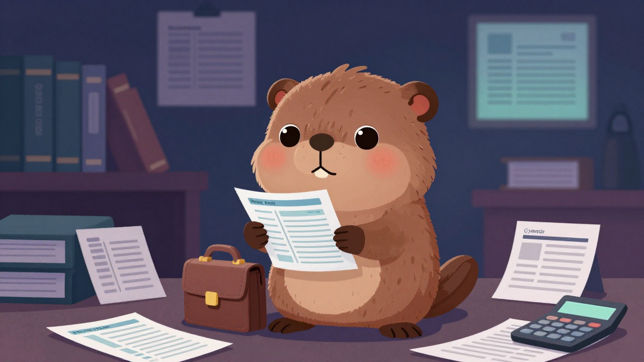 세무사 직업 종사자가 업무를 수행하는 모습