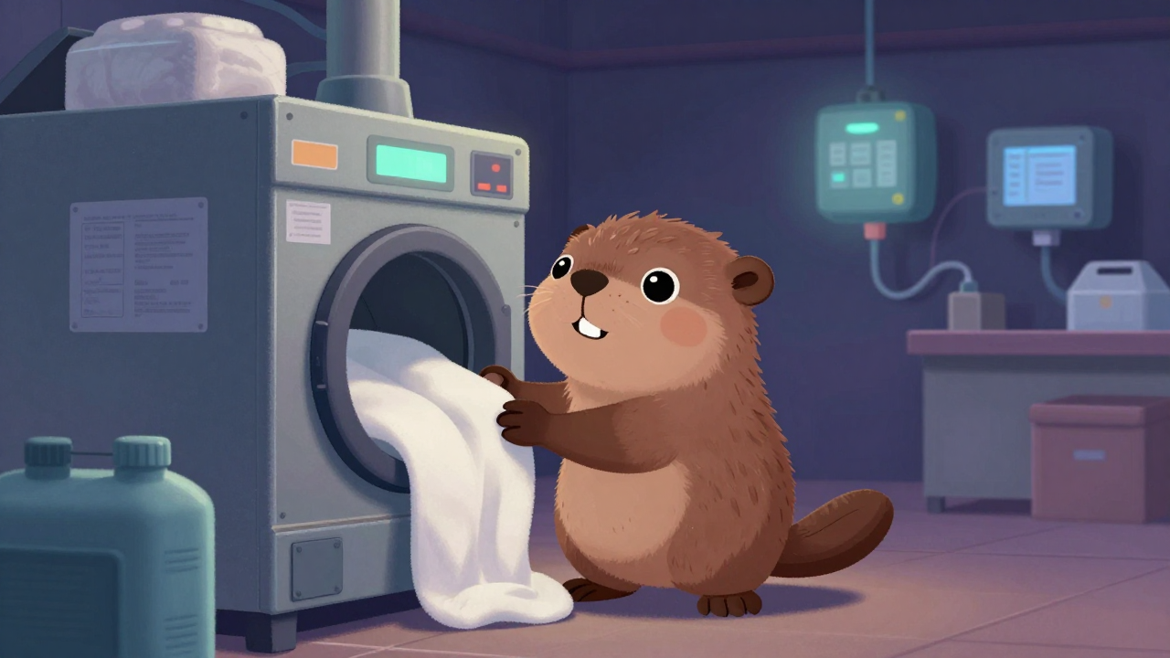 세탁기계조작원