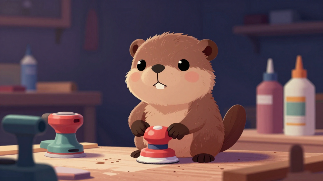 소목 직업 종사자가 업무를 수행하는 모습