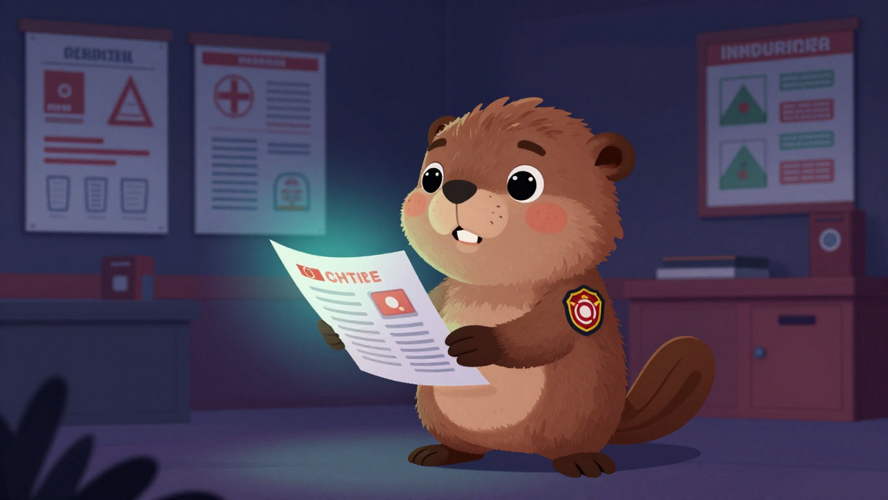 소방서장 직업 종사자가 업무를 수행하는 모습