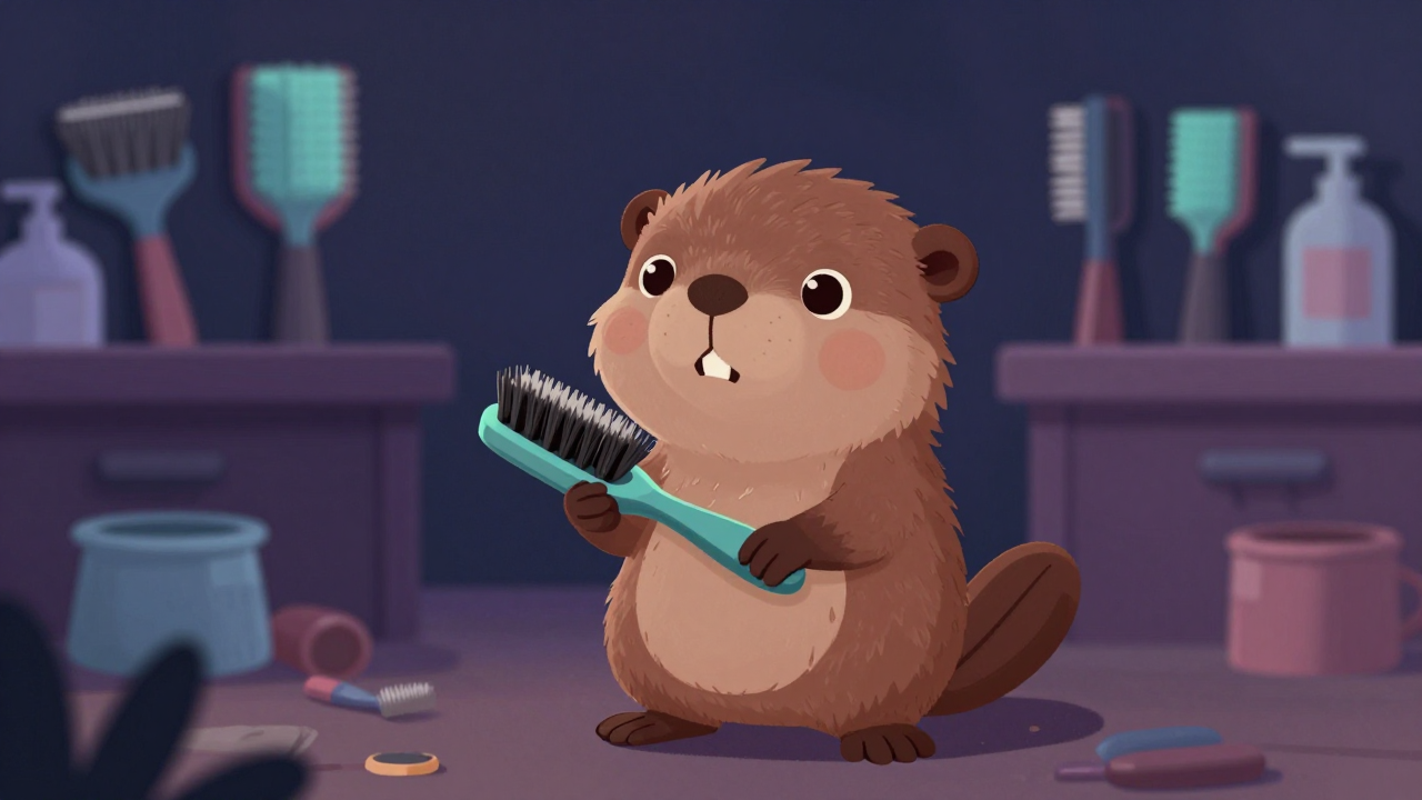 솔마무리원 직업 종사자가 업무를 수행하는 모습