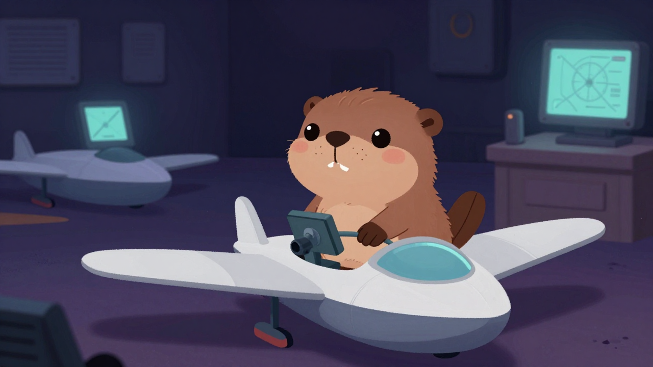 수면비행선박조종사 직업 종사자가 업무를 수행하는 모습