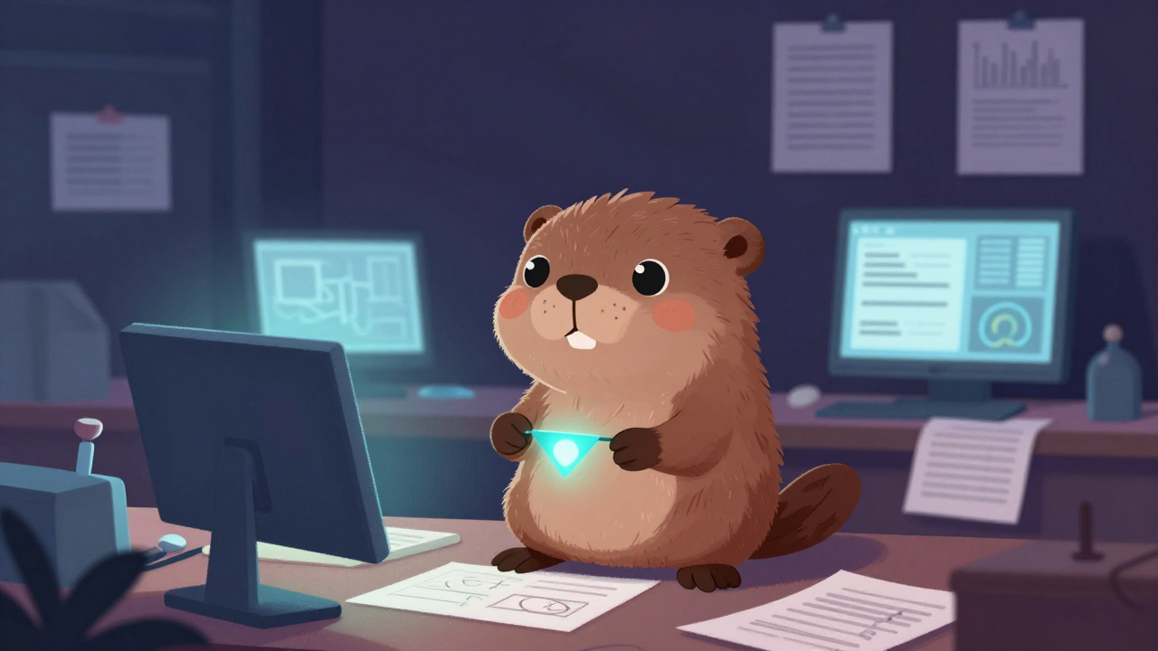 수학 및 통계연구원 직업 종사자가 업무를 수행하는 모습