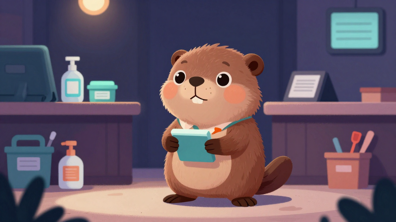 숙박시설서비스원 직업 종사자가 업무를 수행하는 모습